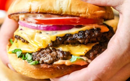 Classic Smash Beef Burger Recipe