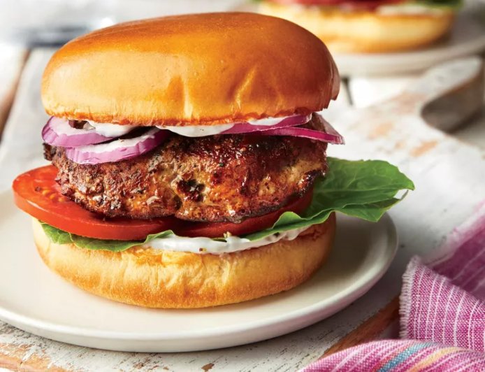 Classic Juicy Turkey Burger