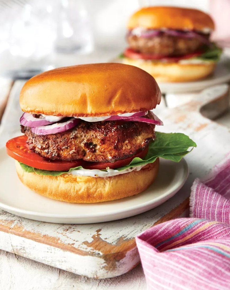 Classic Juicy Turkey Burger